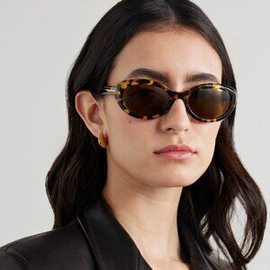 KHAITE Tortoiseshell Oliver Peoples Edition 1969C Sunglasses
